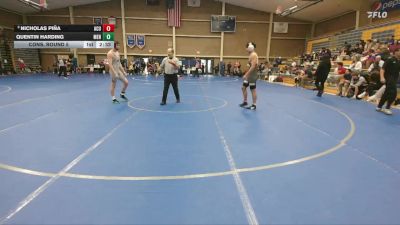 165 lbs Cons. Round 5 - Quentin Harding, Menlo vs Nicholas Piña, Arizona Christian University