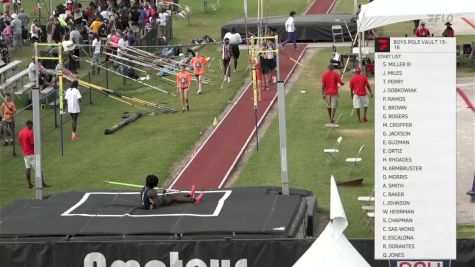 Replay: Pole Vault - 2025 AAU Junior Olympic Games | Jul 31 @ 8 AM