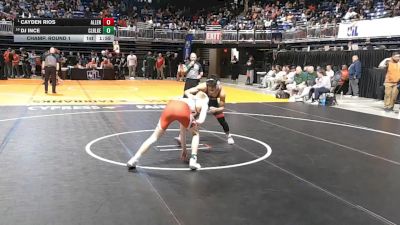 6A 138 lbs Champ. Round 1 - Cayden Rios, Allen vs DJ Ince, Houston Clear Lake