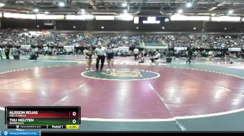 114 lbs Cons. Round 3 - Alisson Rojas, Walla Walla vs Thu Nguyen, Bonneville