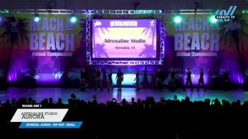 Adrenaline Studio - AURORA [2023 Junior - Hip Hop - Small Day 1] 2023 ACDA Reach the Beach Grand Nationals - School/Dance