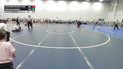 75 lbs Rr Rnd 2 - Alexander Bramer Kuntz, All American Wrestling Club Blue - EL vs Sean McLaughlin, Apache - EL
