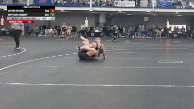157 lbs Round Of 32 - Gavin Hawk, Princeton vs Nathan Higley, Bellarmine