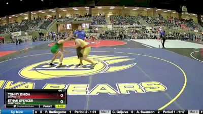 184 lbs Round 2 (4 Team) - Tommy Ishida, Ontario vs Ethan Spencer, Sweet Home