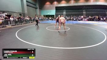 215 lbs Quarterfinal - Caden Fowler, Spanish Springs vs Joe Weil, Burns