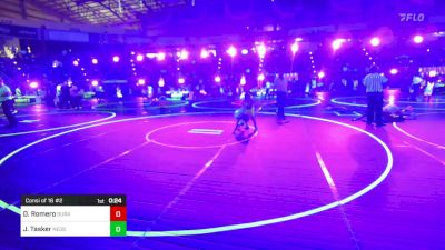 54 lbs Consi Of 16 #2 - Dante Romero, Duran Elite vs Jackson Tasker, Neosho Youth Wrestling