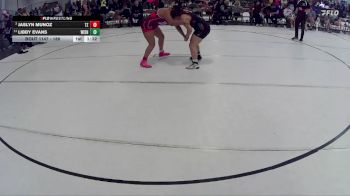 188 lbs Quarterfinal - Jaslyn Munoz, Team Zapas vs Libby Evans, Elgin Wolfpack