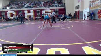 120 lbs Champ. Round 1 - Isabella Hayward, Meridian vs Evelyn Boschi, Columbia