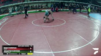 113 lbs Semifinal - Brighton Karvoski, Connecticut vs Ryan Fuhriman, Idaho