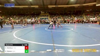 52 lbs Round Of 16 - Christopher Waitkus, Team Tulsa Wrestling Club vs Reed Meese, Hawks WC Lincoln, Ne