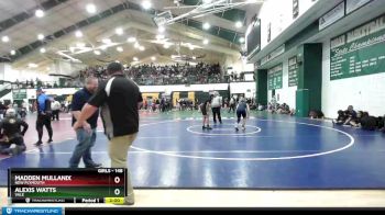 148 lbs Champ. Round 2 - Madden Mullanix, New Plymouth vs Alexis Watts, Vale