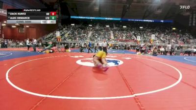 2A-190 lbs Cons. Semi - Alec DeMarce, Lingle-Ft. Laramie/Southeast vs Zack Kuntz, Greybull/Riverside