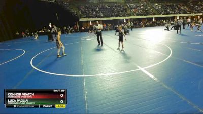 63 lbs Cons. Round 2 - Luca Pagliai, Moen Wrestling Academy vs Connor Veatch, Moyer Elite Wrestling