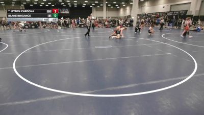 157 lbs Cons. Sub-rd Of 32 - Blake Brigance, Legacy Wrestling Club vs Jayden Cardona, Klein Oak High School Wrestling