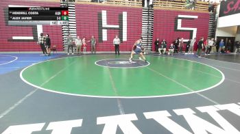 126 lbs Round Of 16 - Hendrill Costa, Algonquin vs Alex Javier, Somerset Berkley