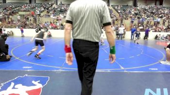 100 lbs Consi Of 8 #2 - Bentley Lange, Big Red MC Wrestling Club vs Jaxon Hynson, Tomahawk Wrestling Club