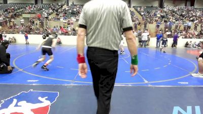 100 lbs Consi Of 8 #2 - Bentley Lange, Big Red MC Wrestling Club vs Jaxon Hynson, Tomahawk Wrestling Club