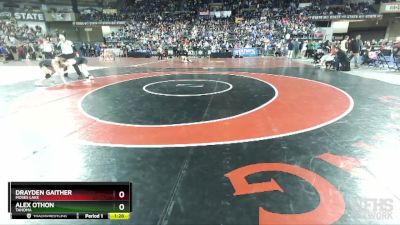 4A 126 lbs Champ. Round 1 - Drayden Gaither, Moses Lake vs Alex Othon, Tahoma