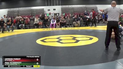 105 lbs Placement Matches (8 Team) - Finn McDermott, Olympia/Demolition vs Jamison Forest, PA Alliance