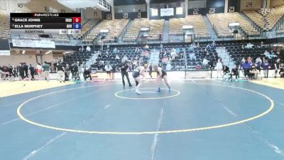 207 lbs Semifinal - Grace Johns, Fort Hays State vs Ella Murphey, Oklahoma City University