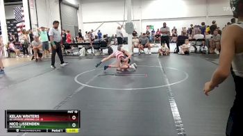 60 lbs Round 1 (6 Team) - Kelan Winters, U2 Upstate Uprising 2.0 vs Nico Lissenden, Ruthless