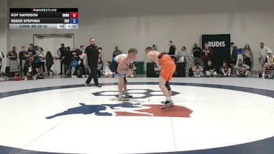 74 kg Cons. Rd Of 64 - Koy Davidson, Beaver Dam Wrestling Regional Training Center vs Reese Stephen, Golden One RTC