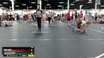 175 lbs Finals (2 Team) - Thomas Dolo, Team 302 Gold vs Ian Land, Front Royal WC