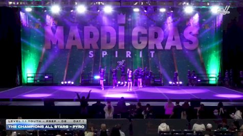 The Champions All Stars - Pyro [2026 L1.1 Youth - PREP - D2 Day 1] 2026 Mardi Gras Grand Nationals