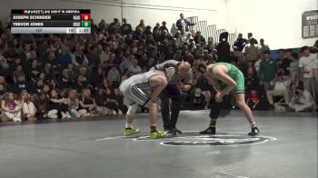 157 lbs Joseph Schinder, Blair Academy vs Trevor Jones, Delbarton School