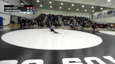 138 lbs Champ. Round 2 - Destiny Gonzalez, Colby Community College vs Carmella Foley, Unattached