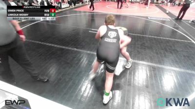 Rr Rnd 1 - Owen Price, Prairie Grove Youth Wrestling vs Linkoln Mosby, Wyandotte Youth Wrestling