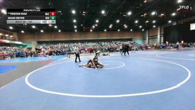 150 lbs Prelim - Izaak Reyes, Redwood -Visalia vs Tristan Diaz, Galena