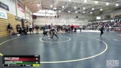 140 (142) Cons. Round 3 - Bailey Deegan, Petaluma High School vs Vanshika Burman, Dougherty Valley