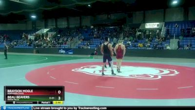 141 lbs Cons. Round 2 - Braydon Mogle, Northern State vs Beau Beavers, Sioux Falls