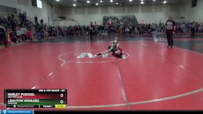 80 lbs Champ. Round 1 - Leighton Wohlers, Andover vs Harley Pueggel, GHV Mat Club