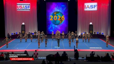 Top Gun All Stars - Legends [2026 L6 Senior Medium Coed Semis] 2026 The Cheerleading Worlds