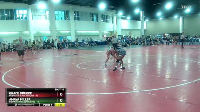 125 lbs Round 3 (8 Team) - Amaya Miller, Indiana Smackdown Girls vs Grace Drueke, Nebraska Black Widows