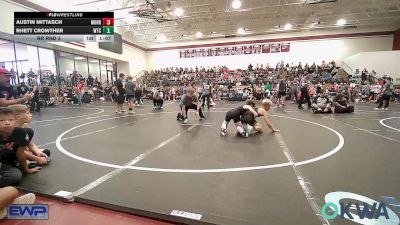 80 lbs Rr Rnd 3 - Austin Mittasch, Morrison Takedown Club vs Rhett Crowther, Wichita Training Center