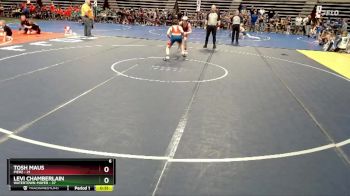 130 lbs Semis & 1st Wrestleback (8 Team) - Levi Chamberlain, Watertown-Mayer vs Tosh Maus, Pierz