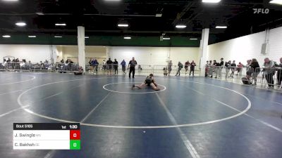 120 lbs Consi Of 64 #2 - Jackson Swingle, WV vs Clif Bakhsh, DE