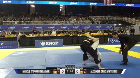 Marcus Stephanos Kraemer vs Alexander Drake Whitesides 2026 Pan Kids Jiu-Jitsu IBJJF Championship