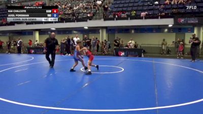 84 lbs Cons. Sub-semis - Kai Chilcote, Ohio Crazy Goats Wrestling vs Axel Forsman, Vici Wrestling Club