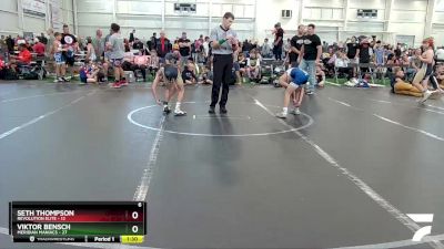 80 lbs Round 5 (8 Team) - Seth Thompson, Revolution Elite vs Viktor Bensch, Meridian Maniacs