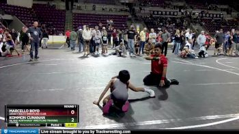 63 lbs Cons. Round 1 - Kommon Cunanan, Inland Northwest Wrestling Training Center vs Marcello Boyd, Legacy Boltz Wrestling Club