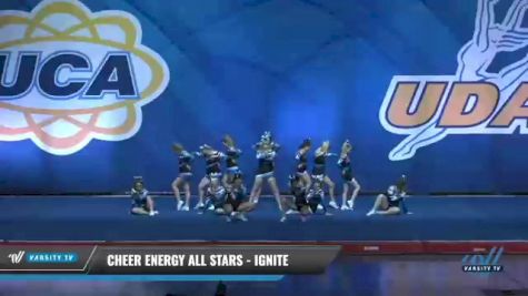 Cheer Energy All Stars - Ignite [2020 L1 Senior Day 2] 2020 UCA Smoky Mountain Championship