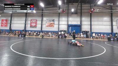 88 lbs Maddox Plambeck, Pennsylvania Blue vs Channing Bowman, Oklahoma