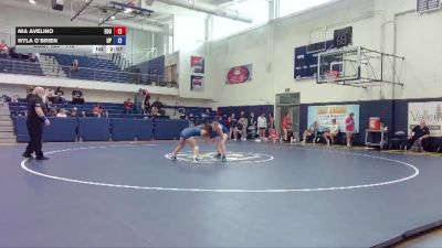 110 lbs 3rd Place Match - Nyla O`Brien, University Of Providence vs Nia Avelino, Eastern Oregon University