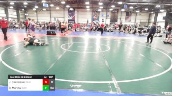 160 lbs Round Of 32 - Jayden Dambrosio, Doughboy Black vs Bode Marlow, Quest School Of Wrestling Gold