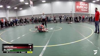 88 lbs 5th Place Match - Eli Troxell, 84 Athletes vs Carter Roy, Virginia Team Predators