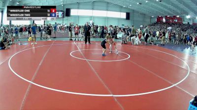 49 lbs Champ. Round 2 - Connor Check, Lake Zurich Cubs Wrestling Club vs Jaxen Graff, North Hardin Wrestling Club